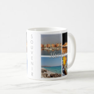 Mug zEG068 HURGHADA, Egypte, Mer Rouge, Mosaïque,