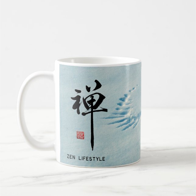 Mug Zen Bird/Zen Lifestyle/Carte magnétique (Gauche)