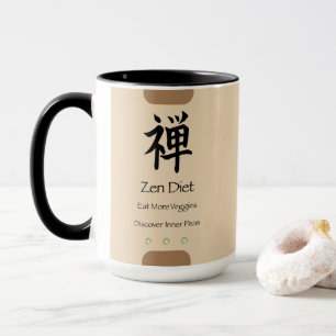 Mug Zen Diet Mangez Plus De Légumes Que BG