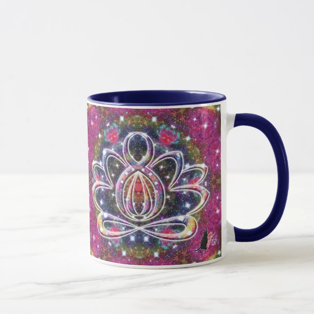 Mug Zen Lotus atmosphérique (Droite)