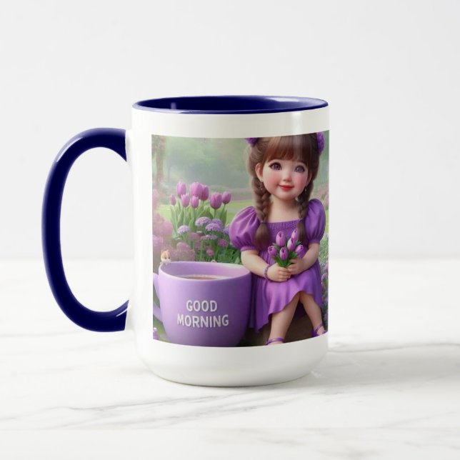 Mug Zénith du matin : Levez votre aube avec de l'énerg (Gauche)