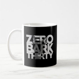 Mug Zero Bark Trente Militaire Malinois Belge Uni