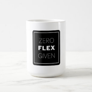 Mug Zéro Flex Donné Conception De Devis Moderne