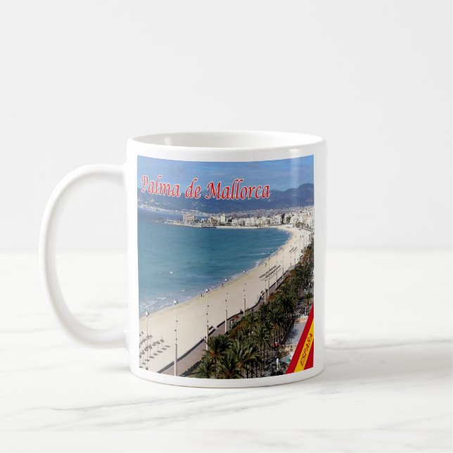 Mug zES101 PALMA DE MALLORCA, Espagne, (Gauche)