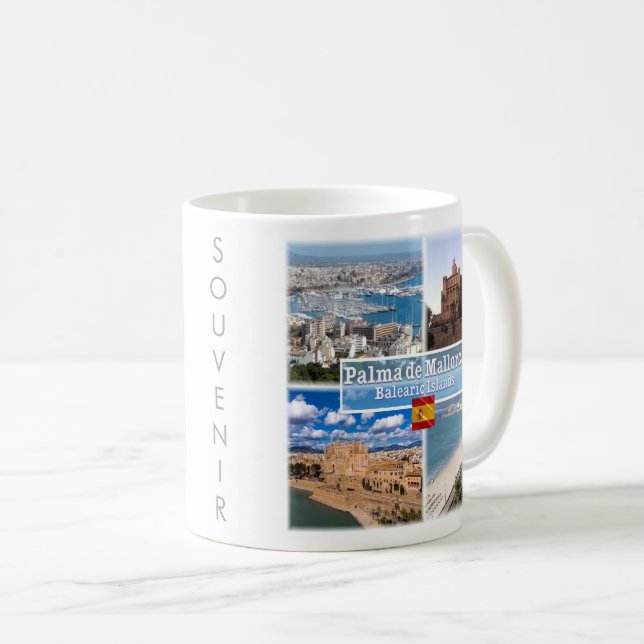 Mug zES107 MALLORCA PALMA, Baléares, (Devant droit)
