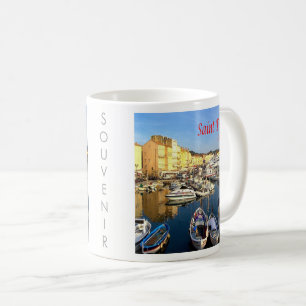 Mug zFR078 SAINT TROPEZ Riviera française, France,