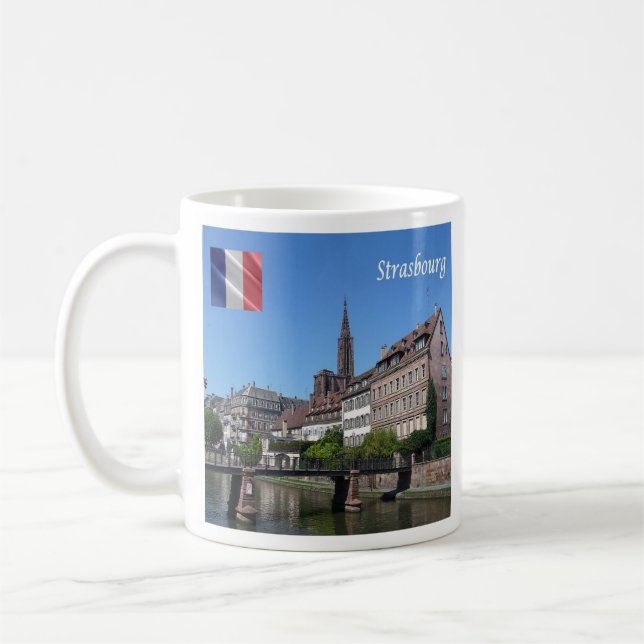 Mug zFR142 STRASBOURG, France, (Gauche)