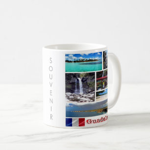 Mug zGP003 mosaïque de GUADELOUPE, Caraïbes,
