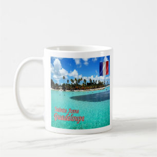 Mug zGP009 SAINTE ANNE BEACH, Guadeloupe,