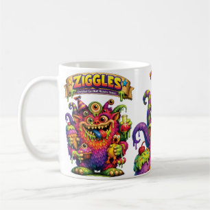 Mug Ziggles de la série Monstres Malicieux