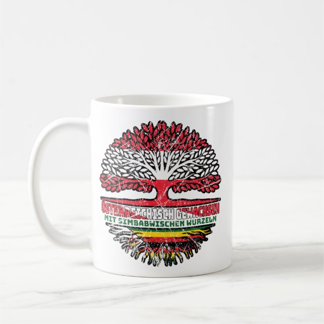 Mug Zimbabwe Autrichien Autriche (Gauche)