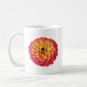 Mug Zinnia dans les tons d'orange