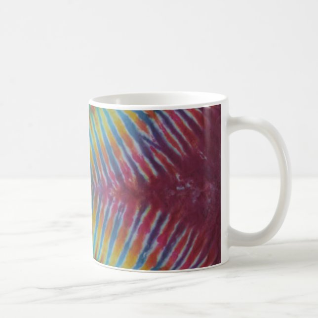Mug Zipper V-Motif Tie Dye Stripes (Droite)