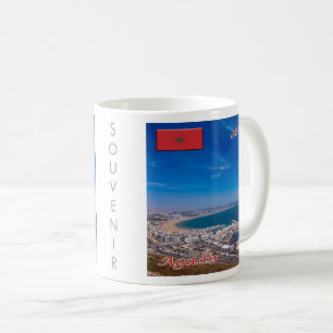 Mug zMA026 AGADIR, Maroc, Afrique,