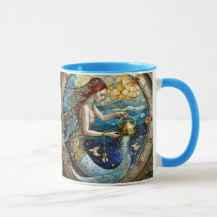 Mug Zodiac - Aquarius La Sirène Du Porteur D'Eau