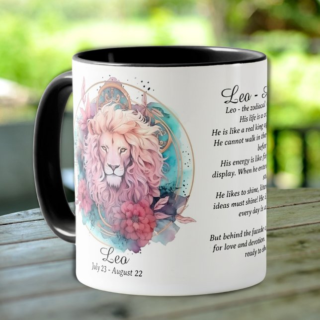 Mug Zodiac Leo (Créateur téléchargé)