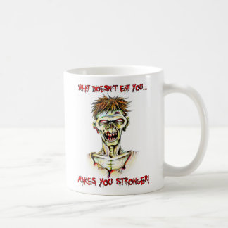 Mug Zombi, déformations fatiguées