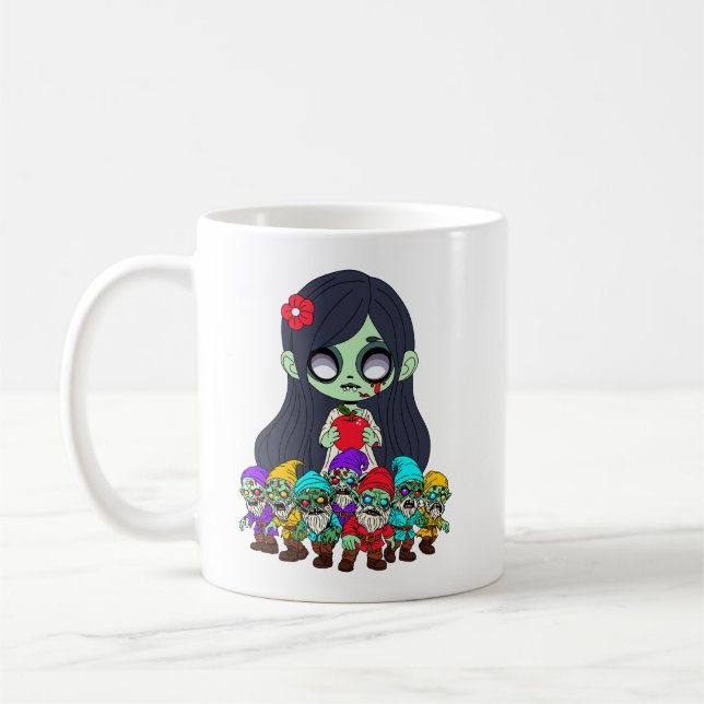 Mug Zombie blanc neige (Gauche)