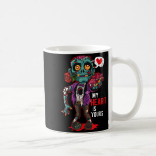 Mug Zombie Valentine Mon cœur vous appartient 