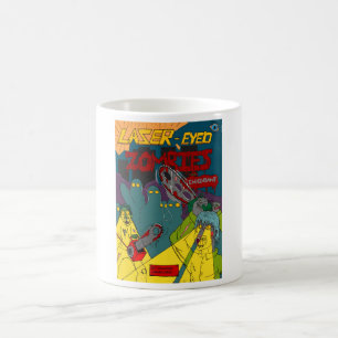 Mug Zombies au laser avec scie à tronçonneuse