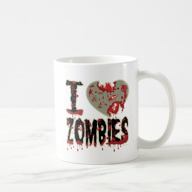 Mug zombis du coeur i (Droite)