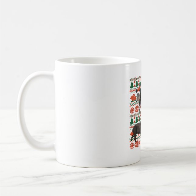 Mug Zoo de Noël (Gauche)
