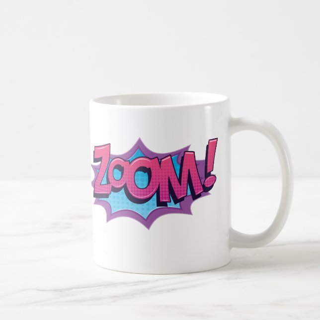 Mug Zoom de bande dessinée ! (Droite)