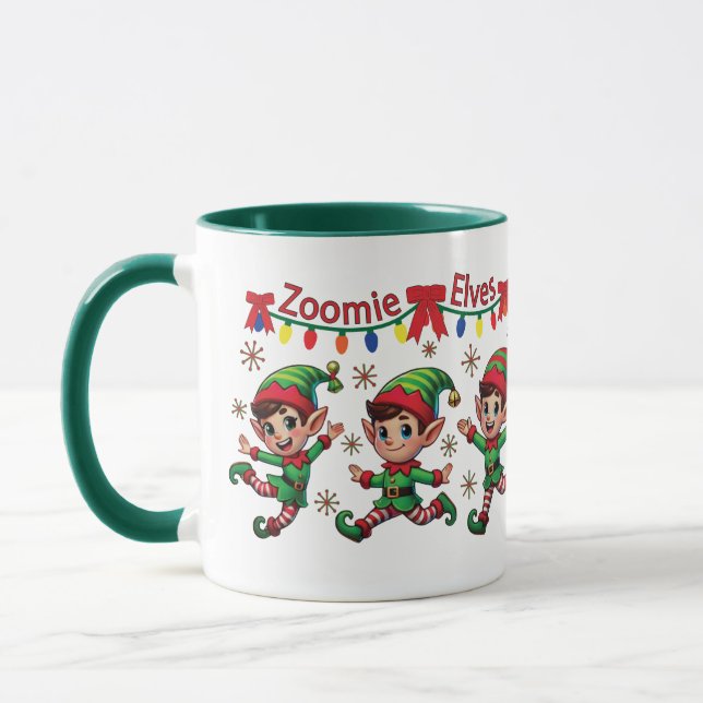 Mug Zoomie Elves Noël (Gauche)