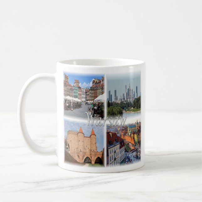 Mug zPL006 WARSAW WARSZAWA, Pologne, Europe, (Gauche)