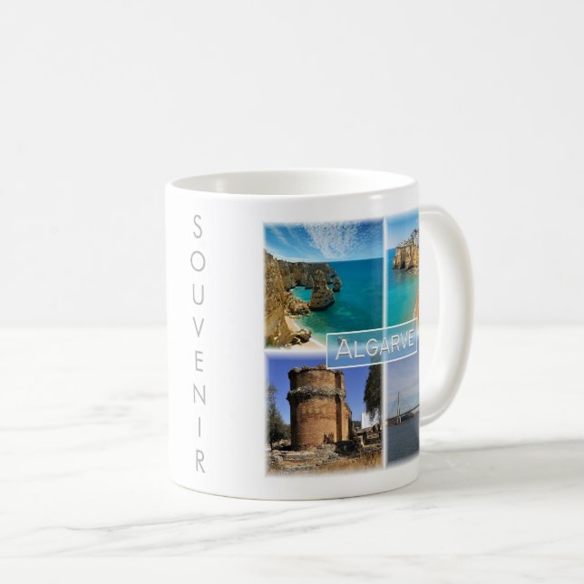 Mug zPT006 THE ALGARVE, Portugal, Europe, (Devant droit)