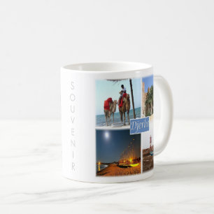 Mug zTN017 DJERBA, Mosaïque, Tunisie, Afrique,