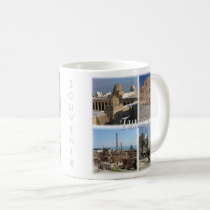 Mug zTN018 TUNISIE, Mosaïque, Afrique,