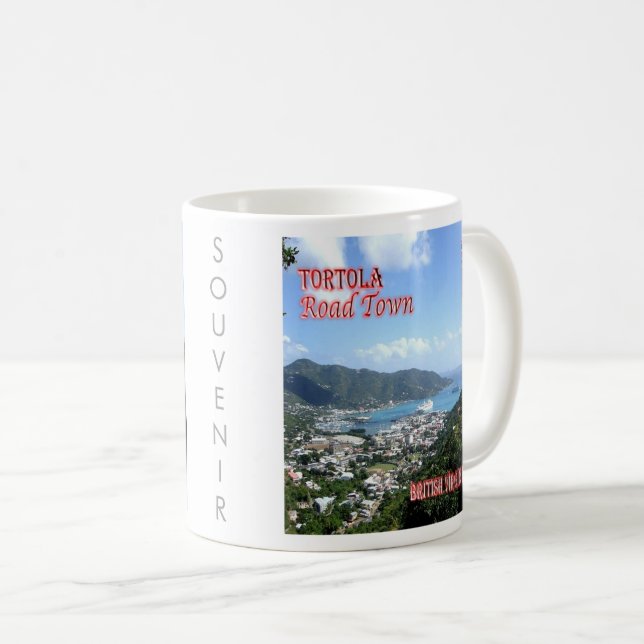Mug zVG004 TORTOLA Road Town, British Virgin, (Devant droit)