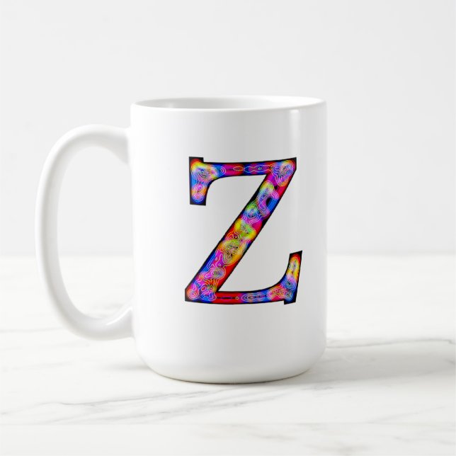 Mug Zz a illuminé le monogramme (Gauche)