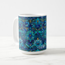 MugAnpassbare Muster für festgehaltenes Glas Kaffeetasse