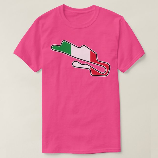 Mugello Circuit-Flagge T-Shirt (Design vorne)