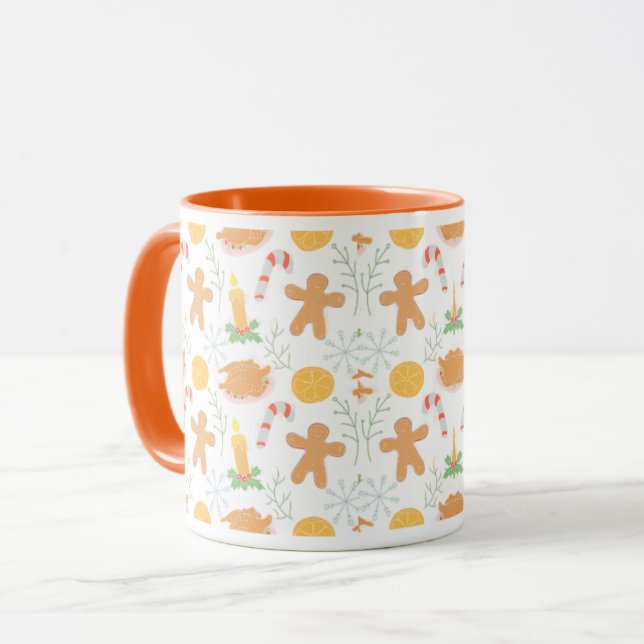 MugFall Coffee Mug | Rustic Pumpkin Spice & Sweate Tasse (Vorderseite Links)