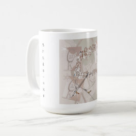 Mugg Après-ski by Carita K design Kaffeetasse
