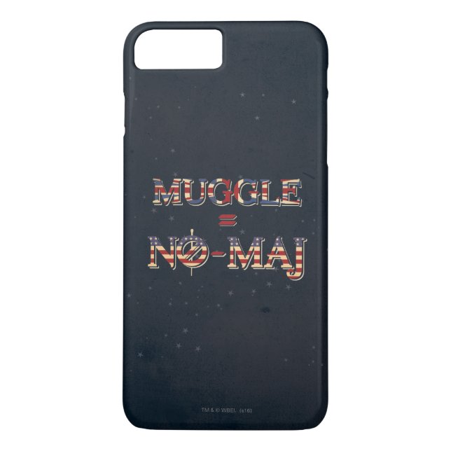 MUGGLE™ = NO-MAJ™ Case-Mate iPhone HÜLLE (Rückseite)