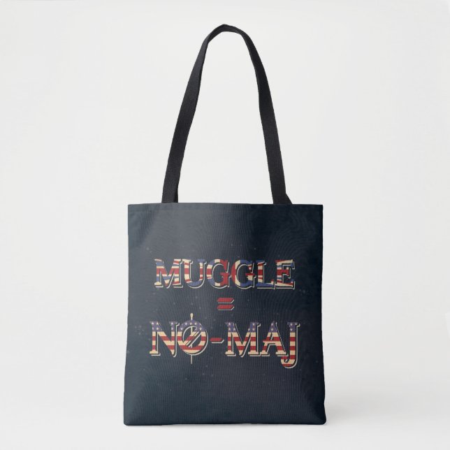 MUGGLE™ = NO-MAJ™ TASCHE (Vorderseite)