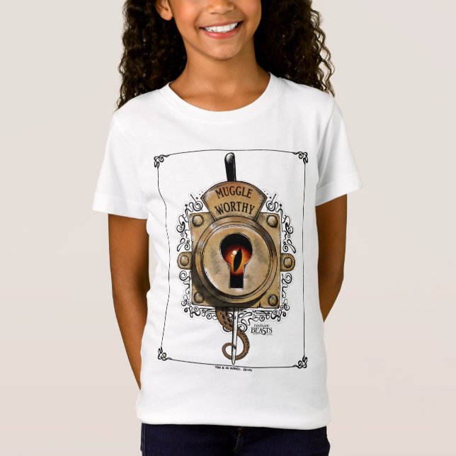 MUGGLE WORTH™ Lock T-Shirt (Vorderseite)