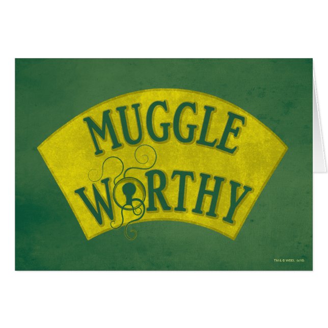 MUGGLE WORTHY™ (Vorderseite (Horizontal))