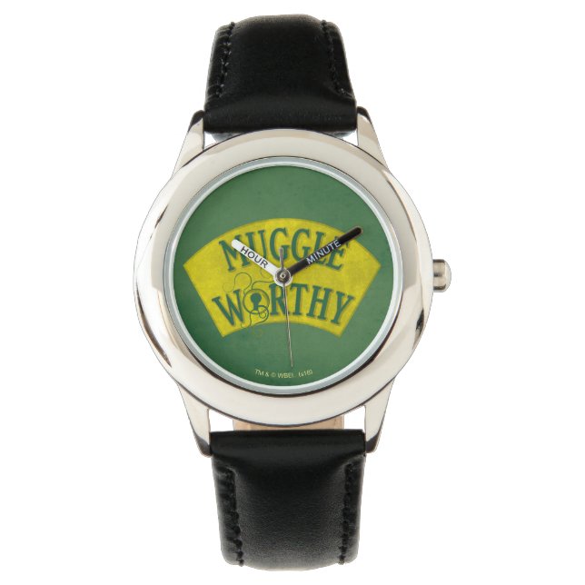 MUGGLE WORTHY™ ARMBANDUHR (Vorderseite)