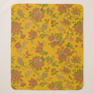 Mughal Art Motive und grenzt an textilen digitalen Sherpadecke