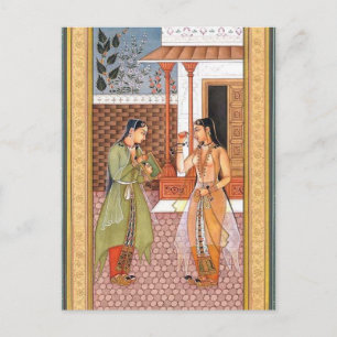 Mughal Art Postkarte