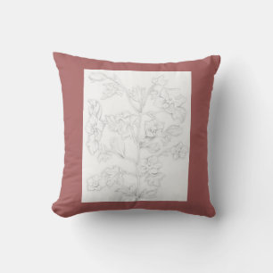 Mughal-Design auf einem Kissen