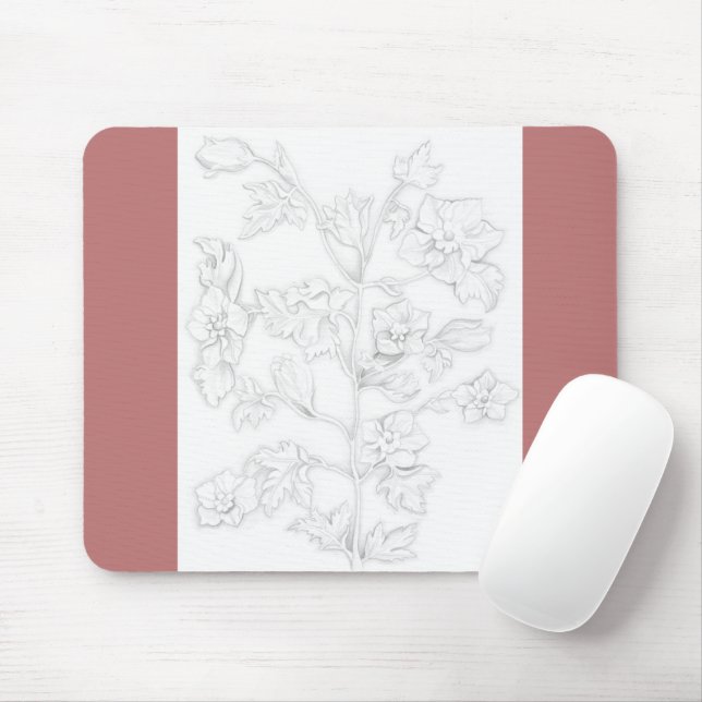 Mughal-Design auf einem Mauspad (Mit Mouse)