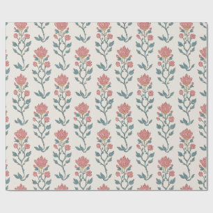 Mughal Floral Butta Geschenkpapier