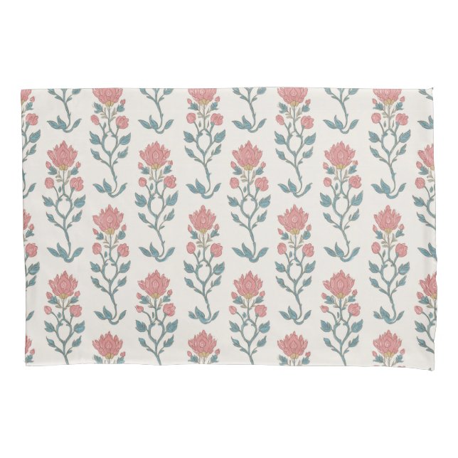 Mughal Floral Butta Kissenbezug (Vorderseite)