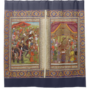 Mughal Inder-Indien-Islam islamische moslemische Duschvorhang